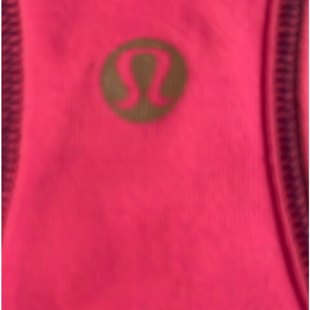 Lululemon Hot pink Racerback Sports Tank - Picture 4 of 5